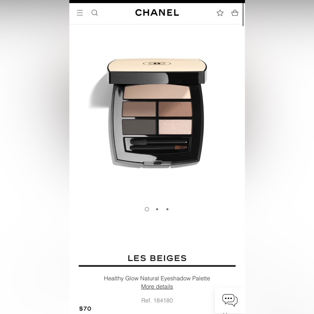 CHANEL LES BEIGES Eyeshadow Palette- Medium
